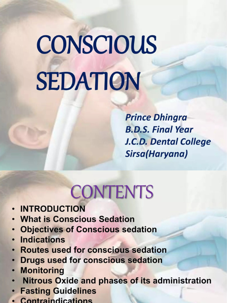 Conscious Sedation | PDF