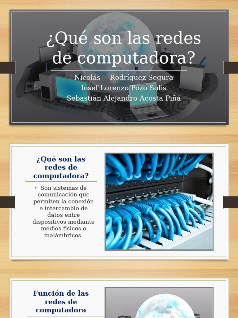 Qué Son Las Redes de Computadora | PDF | Red de computadoras | Hardware ...