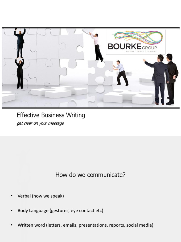 Mastering Effective Business Writing | PDF | Trust Law | Trustee