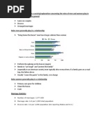 Analysis of Marriage, Men, And Women Reaction Paper