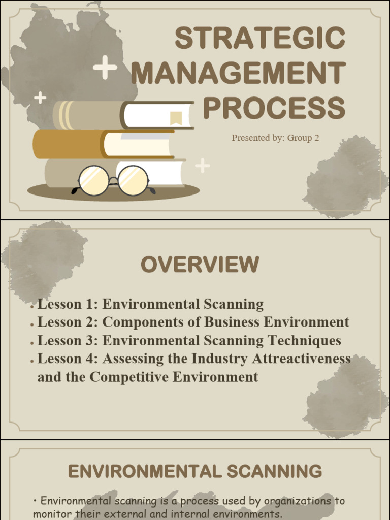 Strategic Management: Environmental Scanning | PDF | Strategic ...