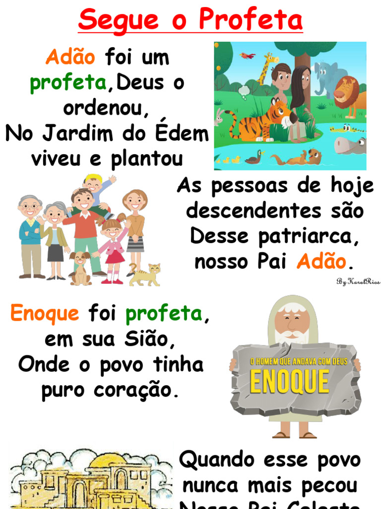 Profetas e Seus Ensinamentos Bíblicos | PDF | Profeta | Noé