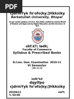 Download BCom VI Sem by Divy Pratap Singh SN94681237 doc pdf