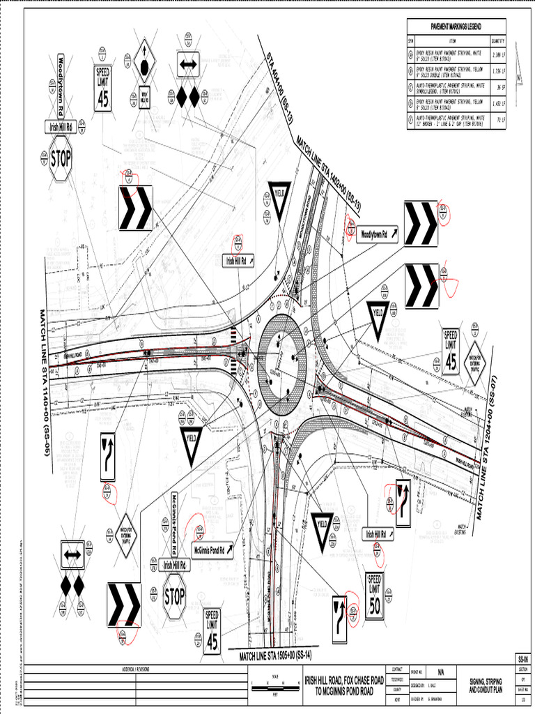 Utility and Drainage Easement Plan | PDF | Road Infrastructure | Road ...