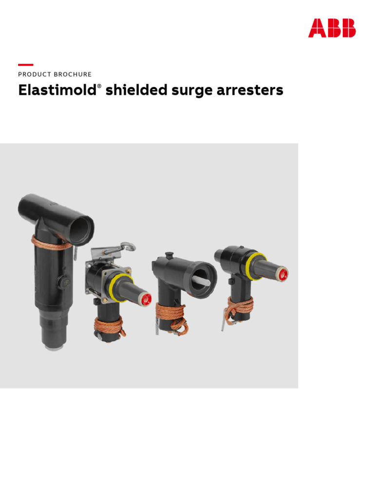Elastimold Surge Arresters for MV Protection | PDF | Insulator ...