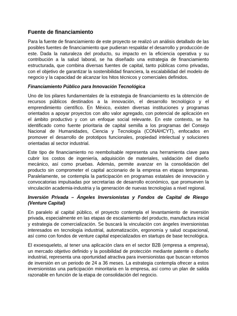 Estrategias de Financiamiento para Proyectos | PDF | Capital de riesgo ...