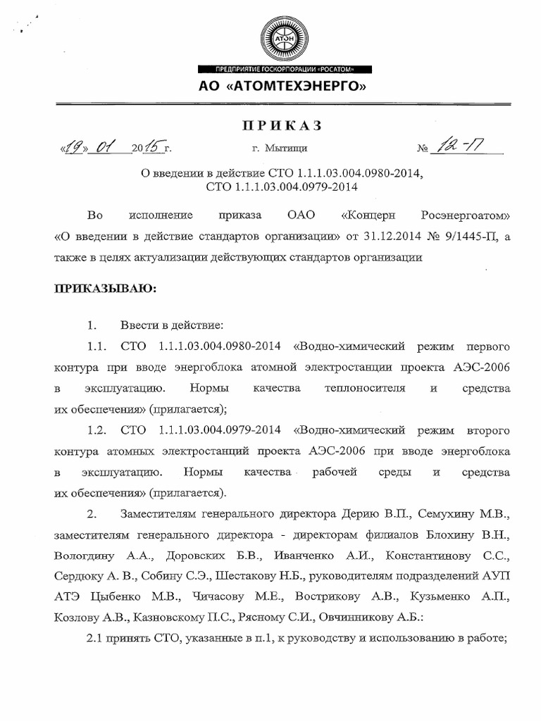 СТО 1.1.1.03.004.0979-2014 - 2 контур | PDF