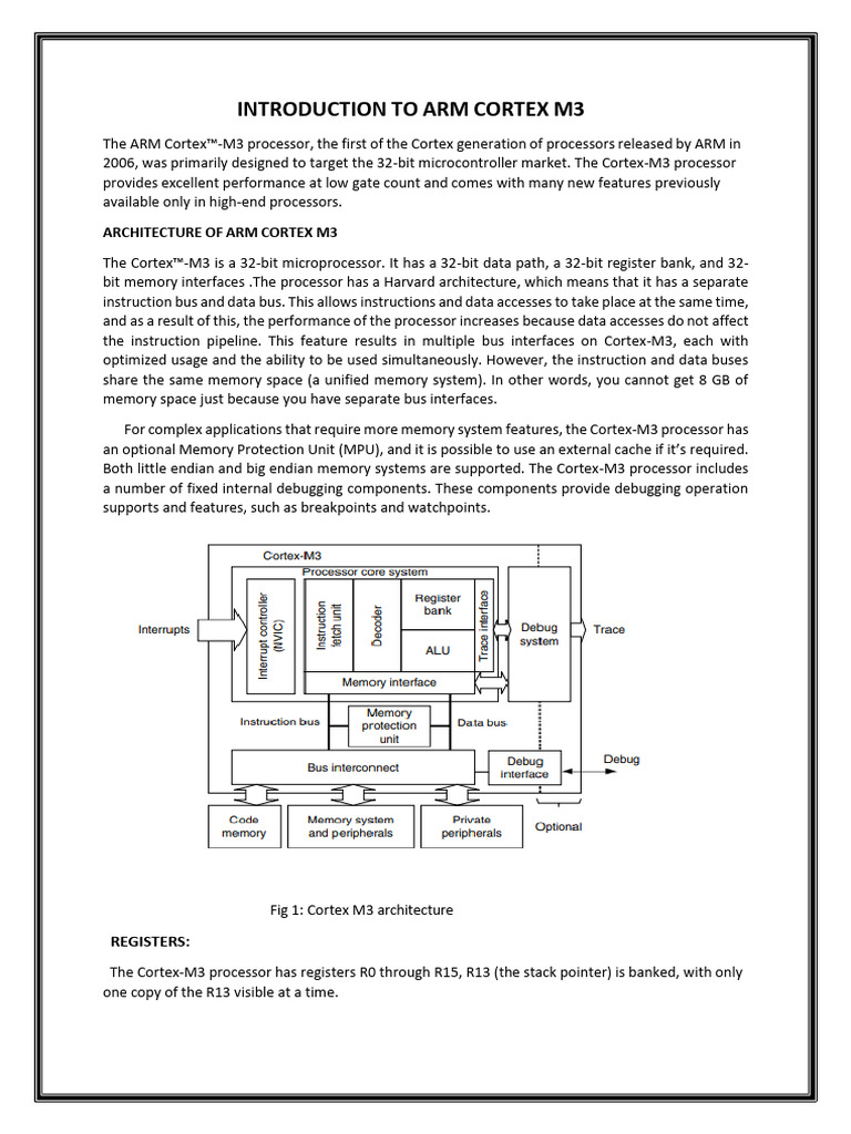ARM AES 1stweek Draft | PDF | Central Processing Unit | Computer ...