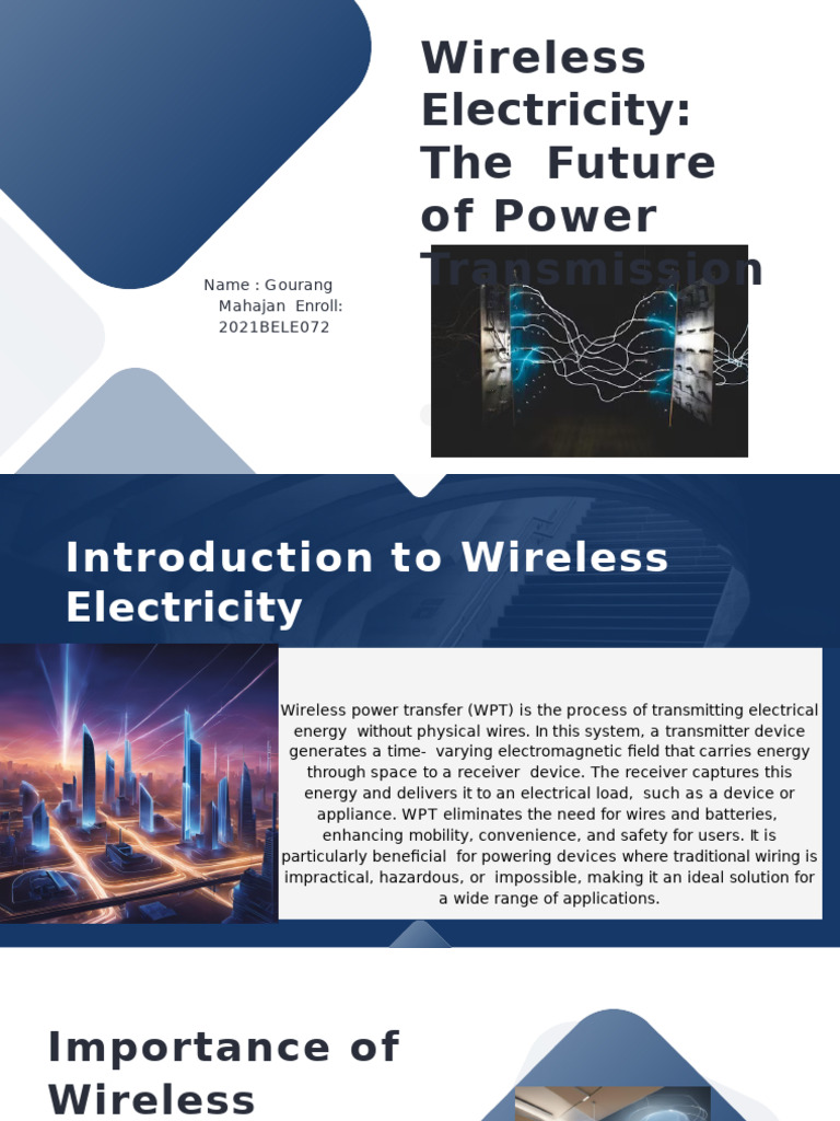 Wireless Electricity the Future of Power Transmission_ (1) | PDF ...