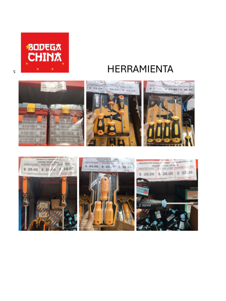 HERRAMIENTA | PDF