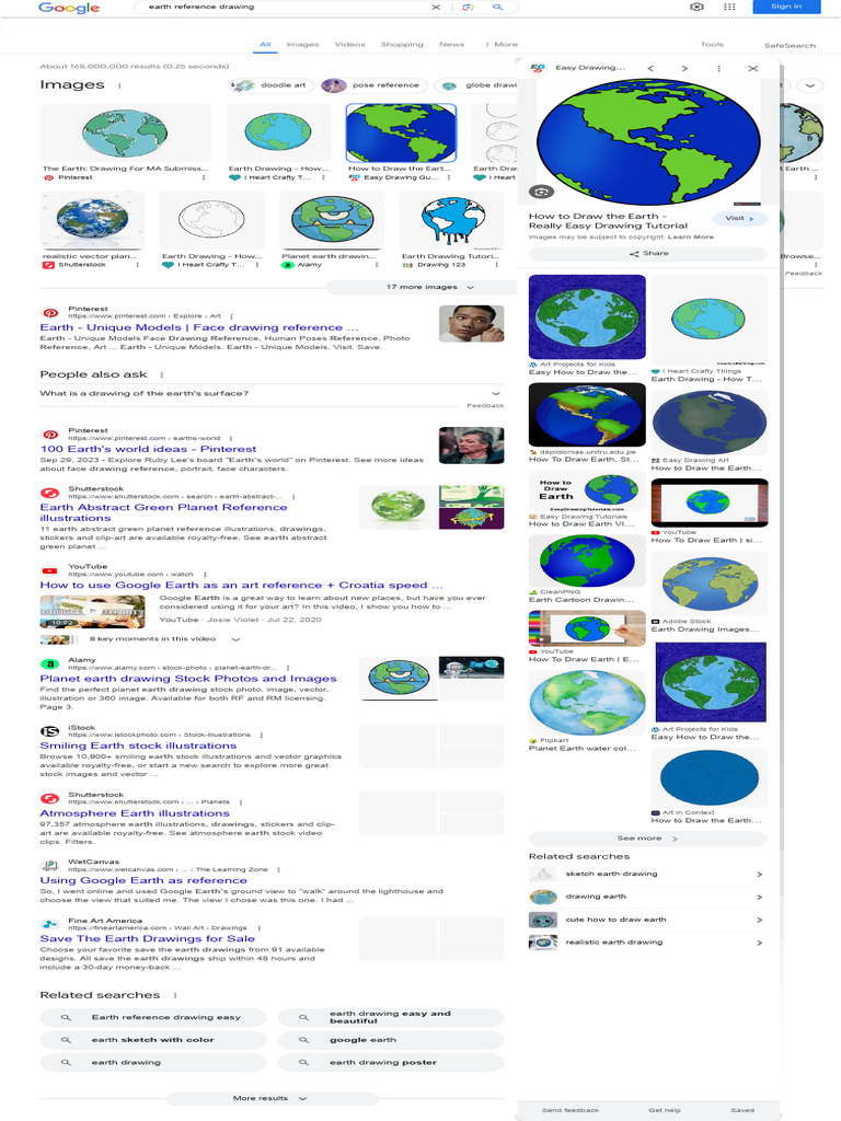 Earth Reference Drawing - Google Search | PDF