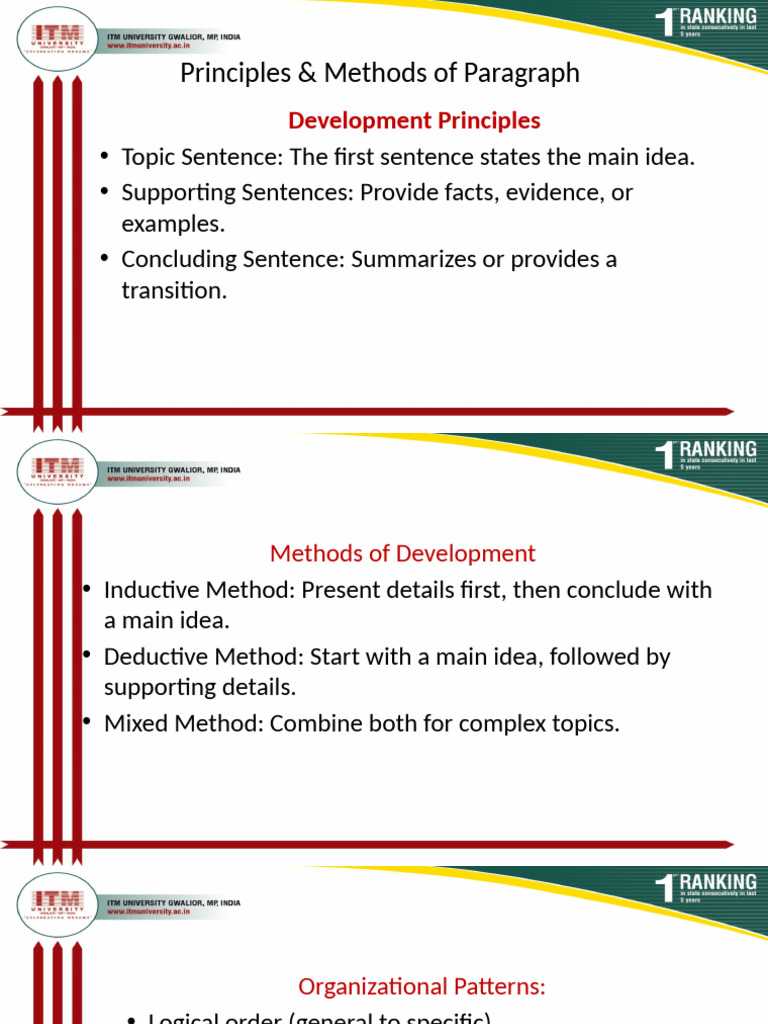 Paragraph Development Techniques | PDF | Word | Clause
