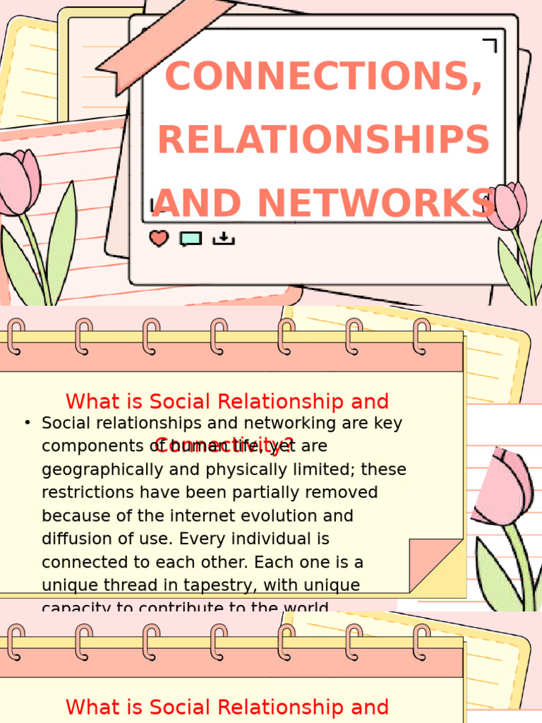Understanding Social Relationships and Networks | PDF | Thought ...