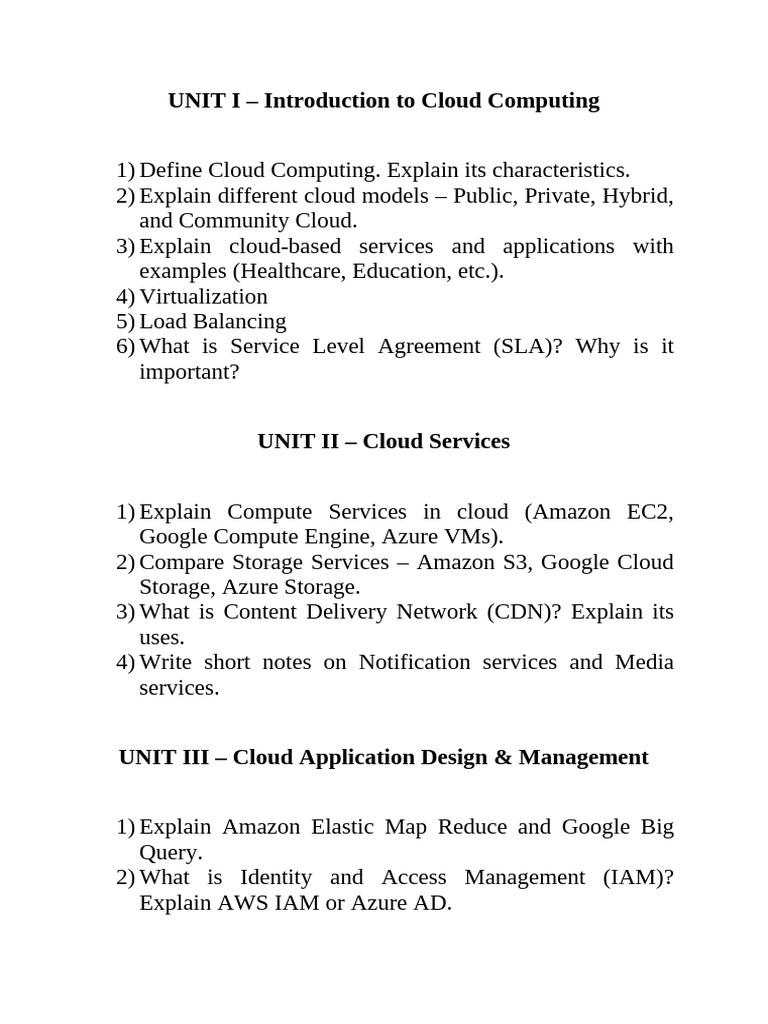 Comprehensive Guide to Cloud Computing | PDF