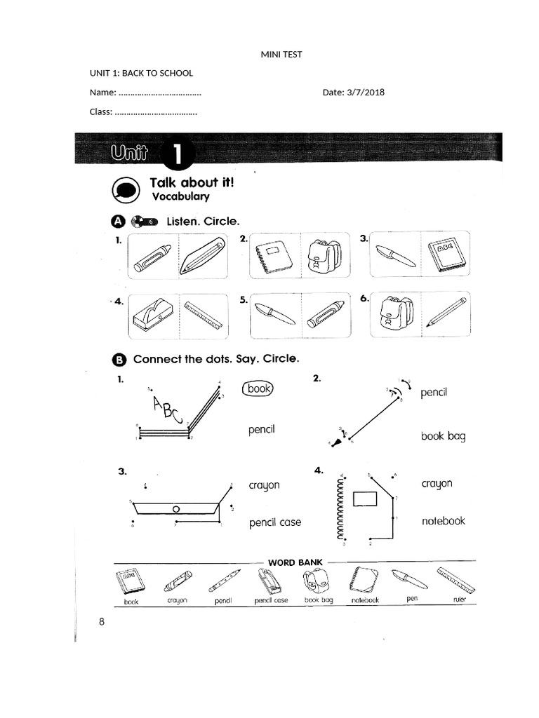Mini Test U1 | PDF