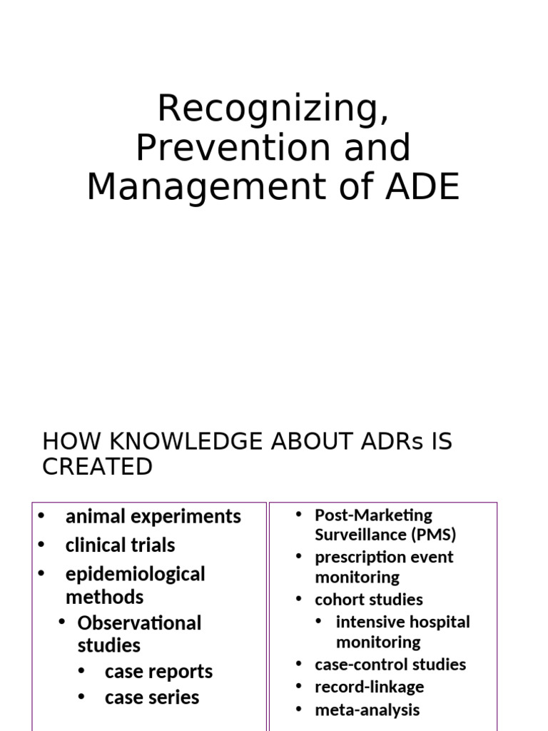 ADR part 3 | PDF | Phases Of Clinical Research | Drug Development