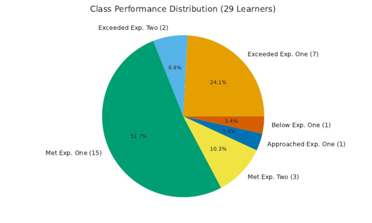 Class Performance Analysis: 29 Learners | PDF