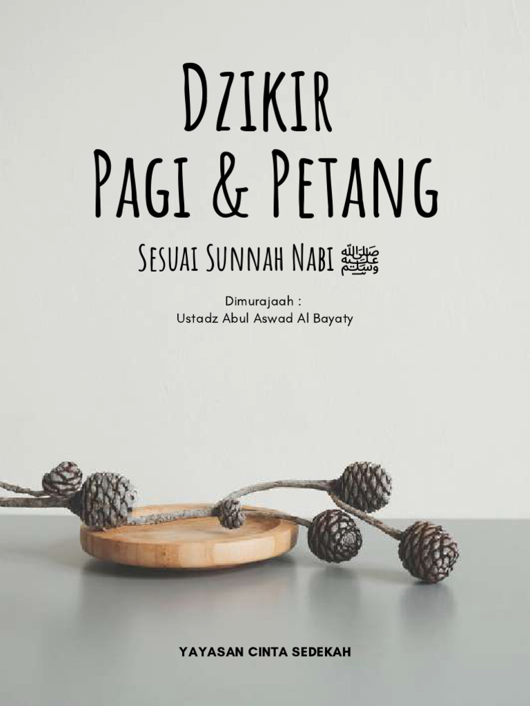 Dzikir Pagi Petang Sesuai Sunnah Nabi EBS 1747580260318 | PDF