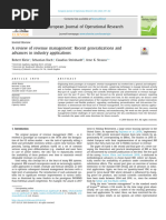 Revenue Management Theory & Practice Guide | PDF | Mathematical