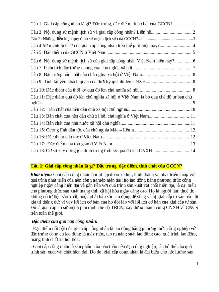 CNXH | PDF