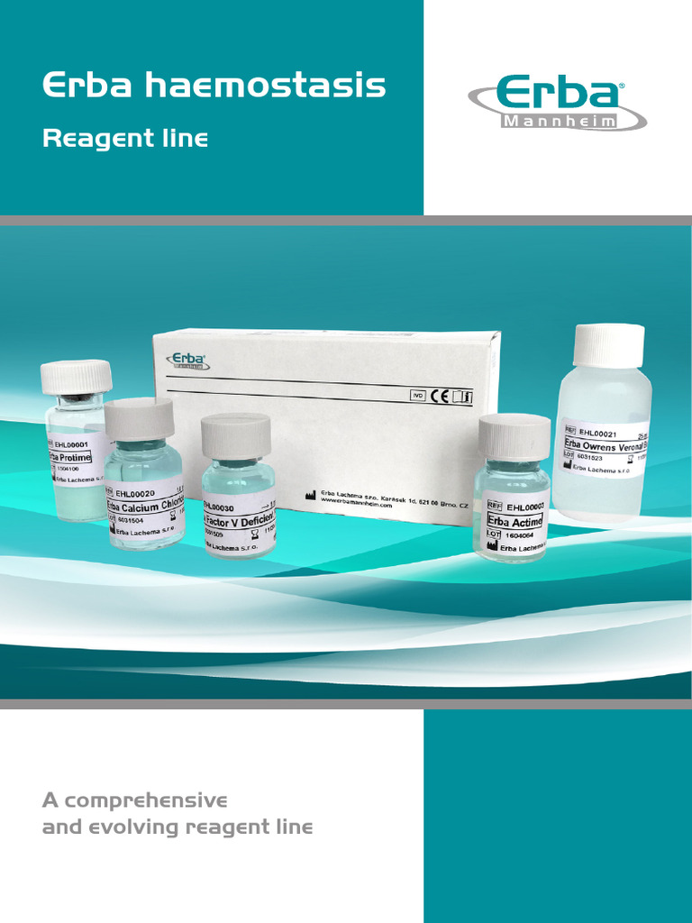 Haemostasis Line Leaflet EN 2018 | PDF | Coagulation | Body Fluids