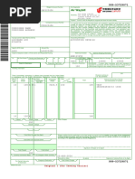Air Waybill Sample Document | PDF | Finance & Money Management