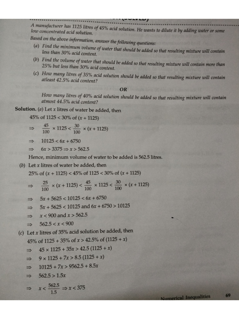 Applied Mathematics Work Class 12th | PDF