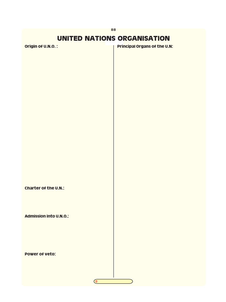 Overview of the United Nations Organization | PDF | United Nations ...