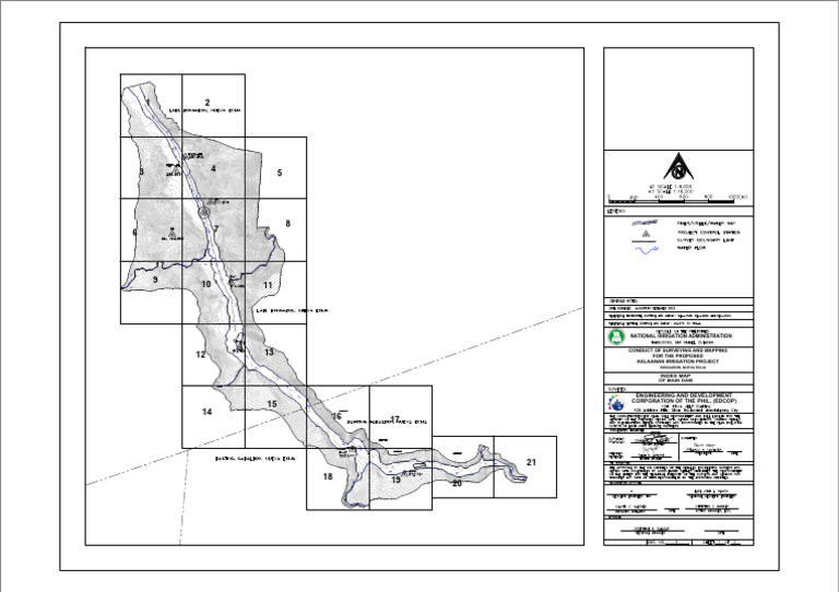 Index Map Main Dam | PDF