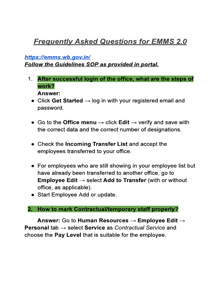 Election FAQ | PDF