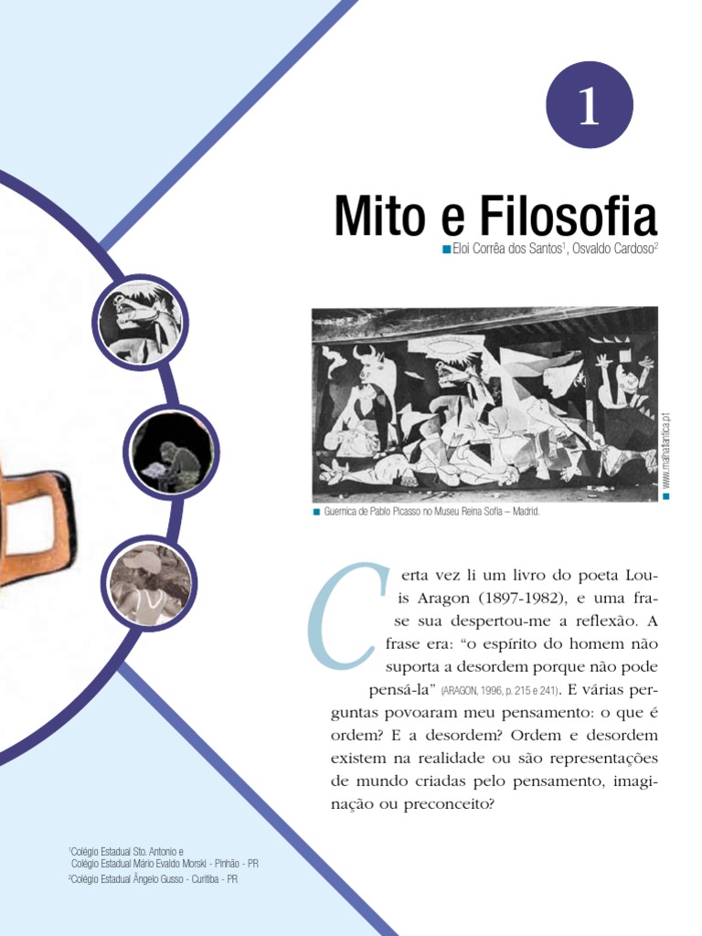 Mito e Filosofia Mitologia Grega Narração