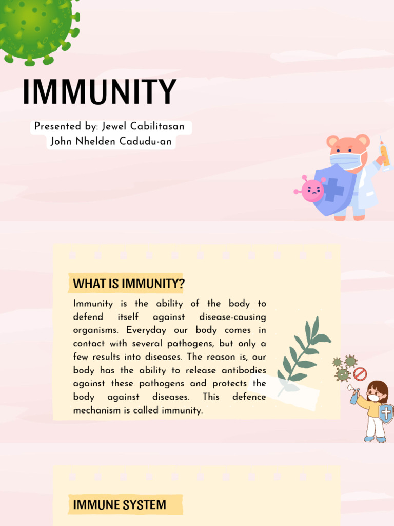 Immunity | PDF | Phagocyte | Immune System