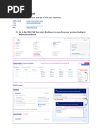 TABS: Terminal Appointment Booking Guide | PDF | Login | Password