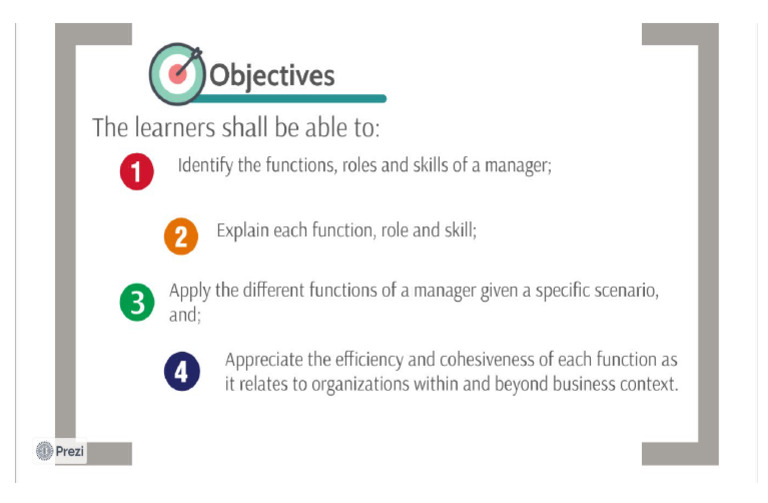 Objectives | PDF