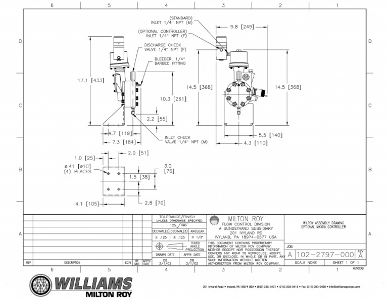 Wilroy Dim Drawing | PDF
