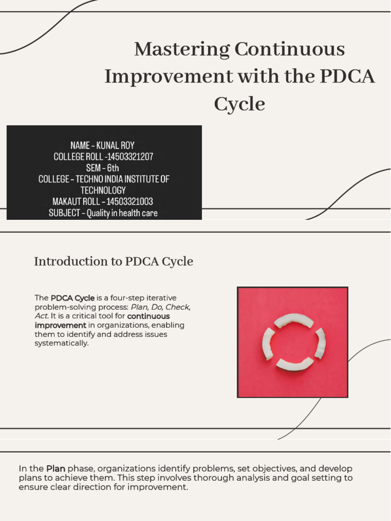 Wepik Mastering Continuous Improvement With The Pdca Cycle ...