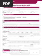 DSP Change of Bank Mandate Form | PDF | Cheque | Banking