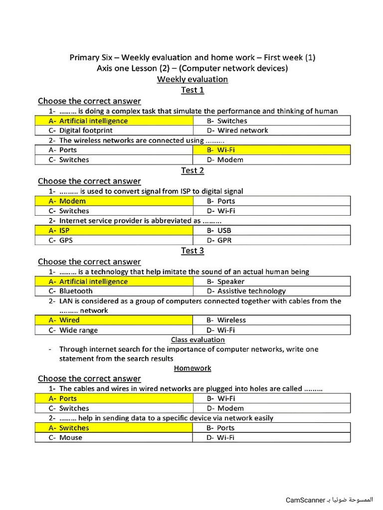 Grade 6 (Evaluations) | PDF