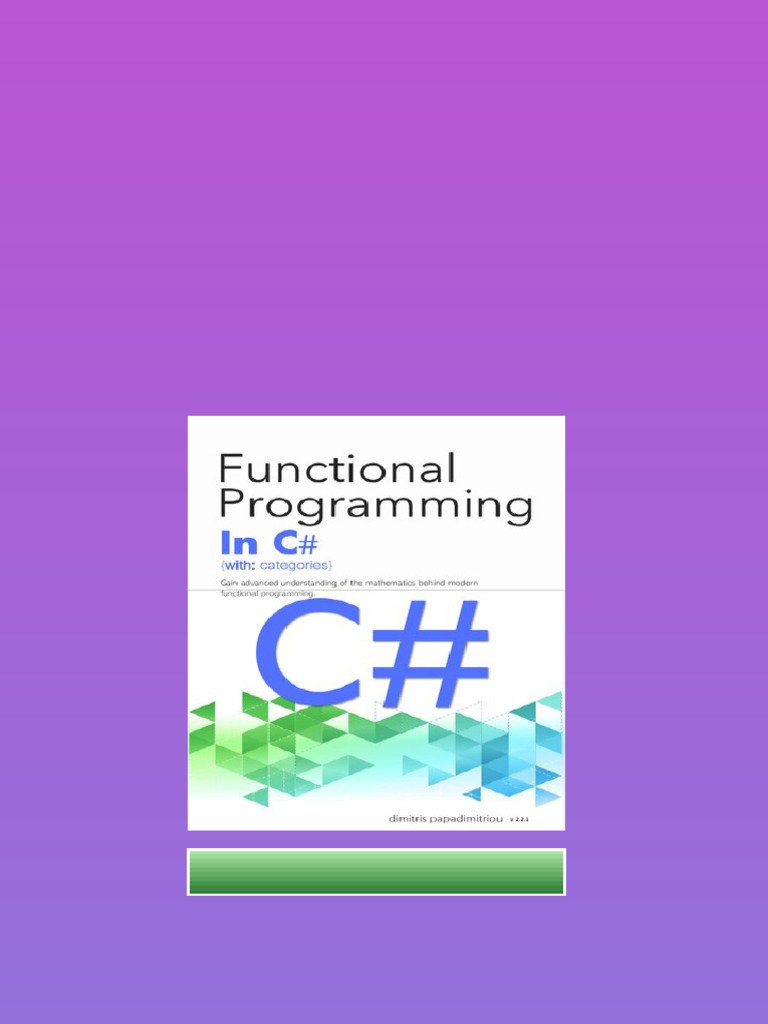 Functional Programming In C With Categories 221 Dimitris Papadimitriou ...