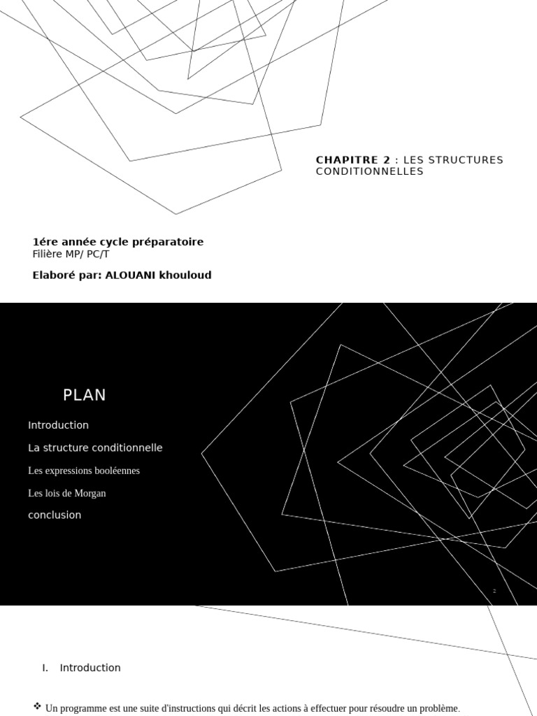 Structures conditionnelles en algorithmique | PDF | Programme ...