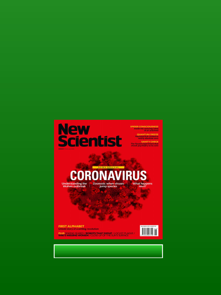 New Scientist Vol Cclii 3268 8th February 2020 Emily Wilson Editor In ...