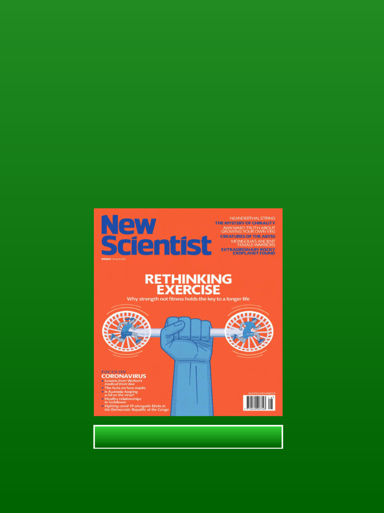 New Scientist Vol Cclii 3278 18th April 2020 Emily Wilson Editor In ...