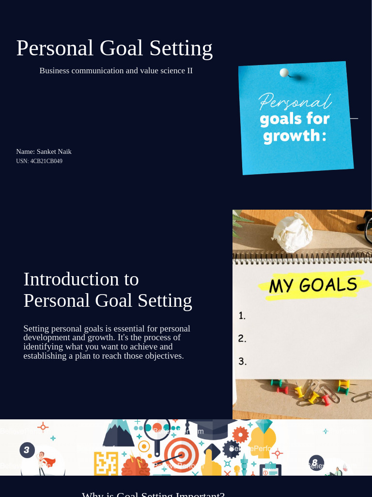 Effective Personal Goal Setting Guide | PDF