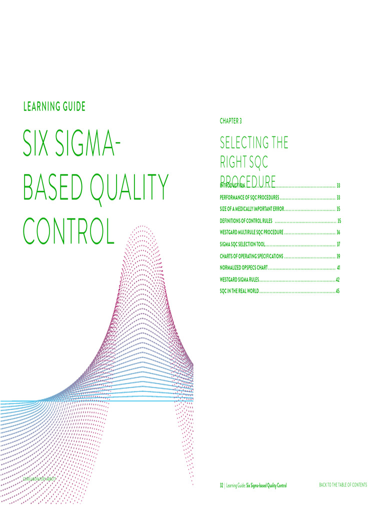 6 Sigma QC | PDF | Standard Deviation | Observational Error