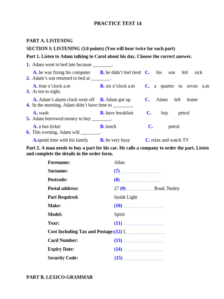 Test 14 | PDF | Pandemic | Tobacco Smoking