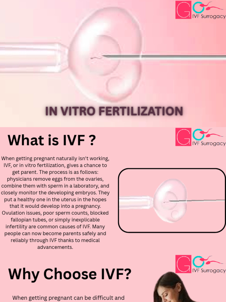 IN VITRO | PDF | In Vitro Fertilisation | Infertility