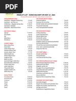 Farm Fresh Order Form: Veggies & Fruits | PDF | Vegetables | Eggplant
