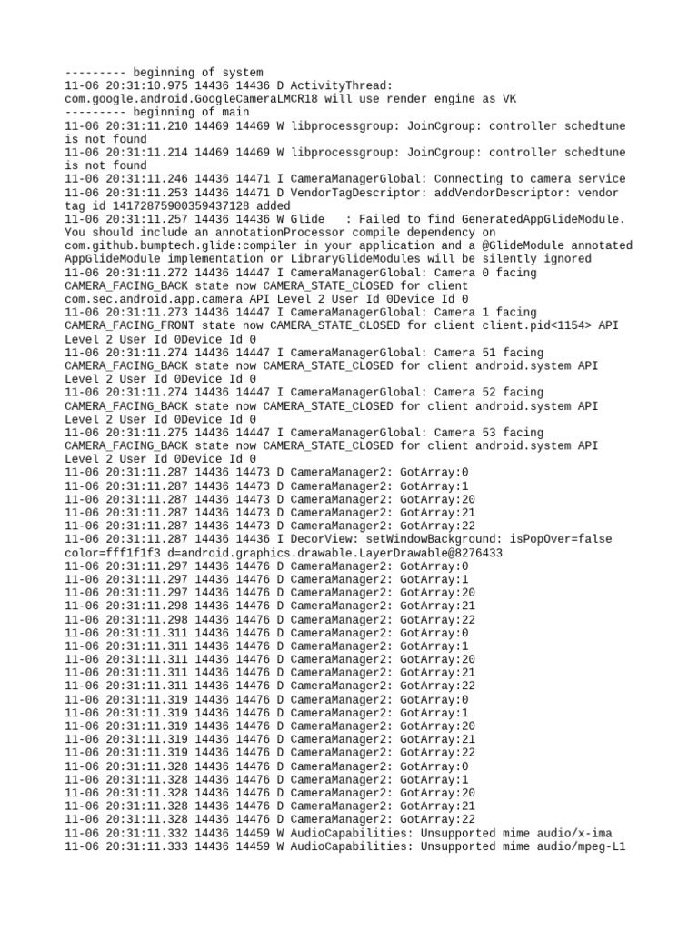 Log Cat 1762450271136 | PDF | Software | Computer Programming