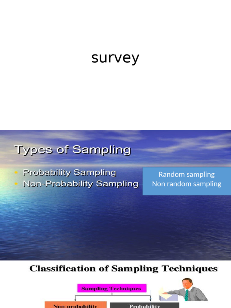 Sampling Techniques& Sampling Error | PDF | Sampling (Statistics ...