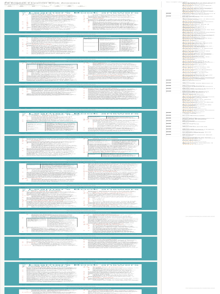 LS English 7 Answers PDF Guide | PDF